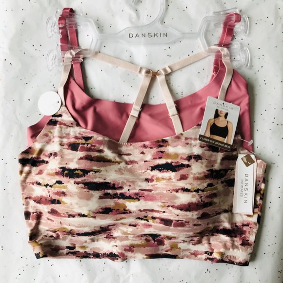Danskin Other - Danskin  Intimates  Laser - Cut LOUNGE BRAS,  2 -set , Size : L